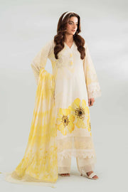 Nishat Festive Eid Embroidered Lawn Unstitched 3Pc Suit - 42401455
