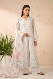 Nishat Festive Eid Printed Lawn Unstitched 3Pc Suit - 42401460