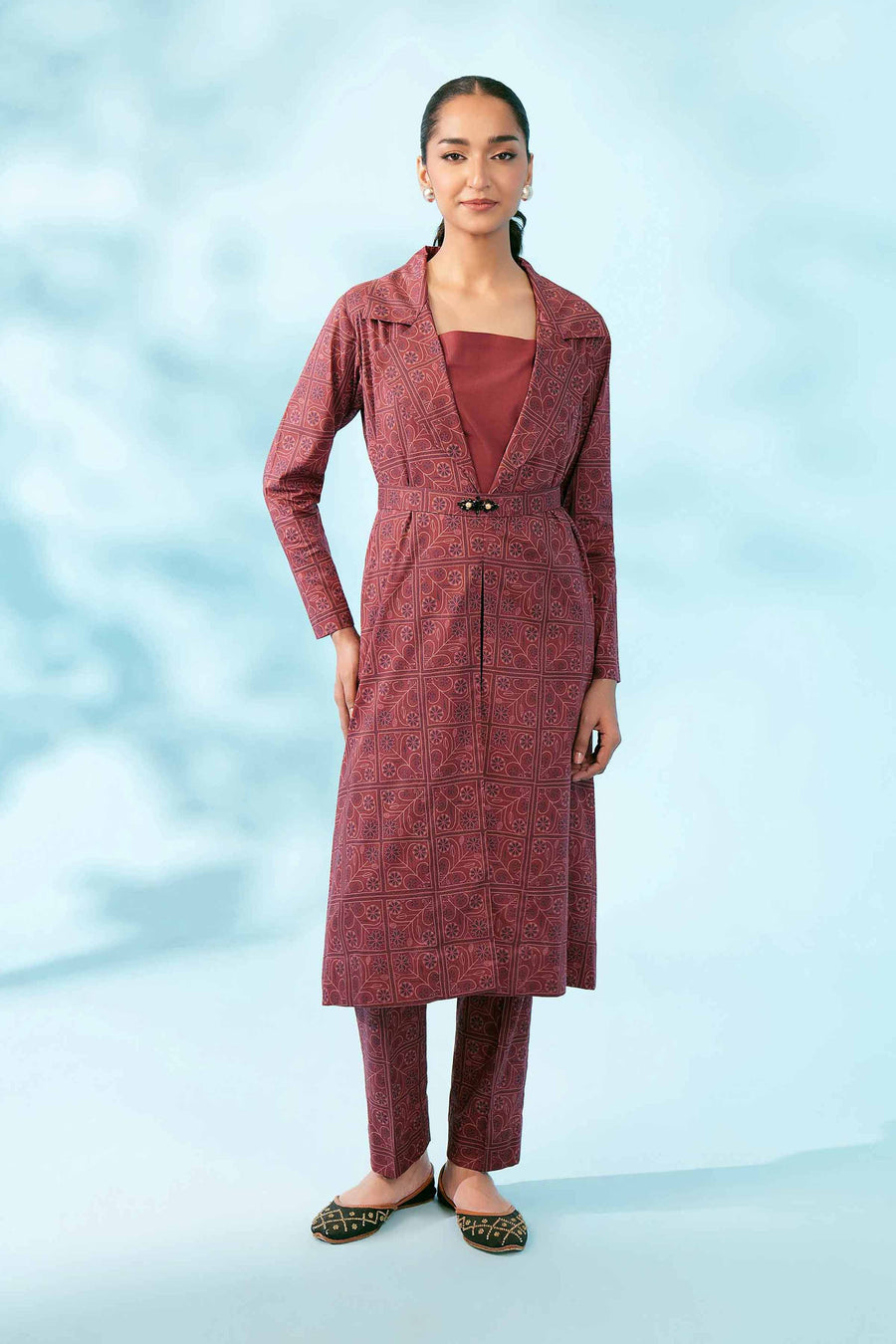 Nishat Festive Eid Printed Lawn Unstitched 2Pc Suit - 42401473