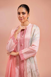 Nishat Festive Eid Printed Lawn Unstitched 3Pc Suit - 42401477