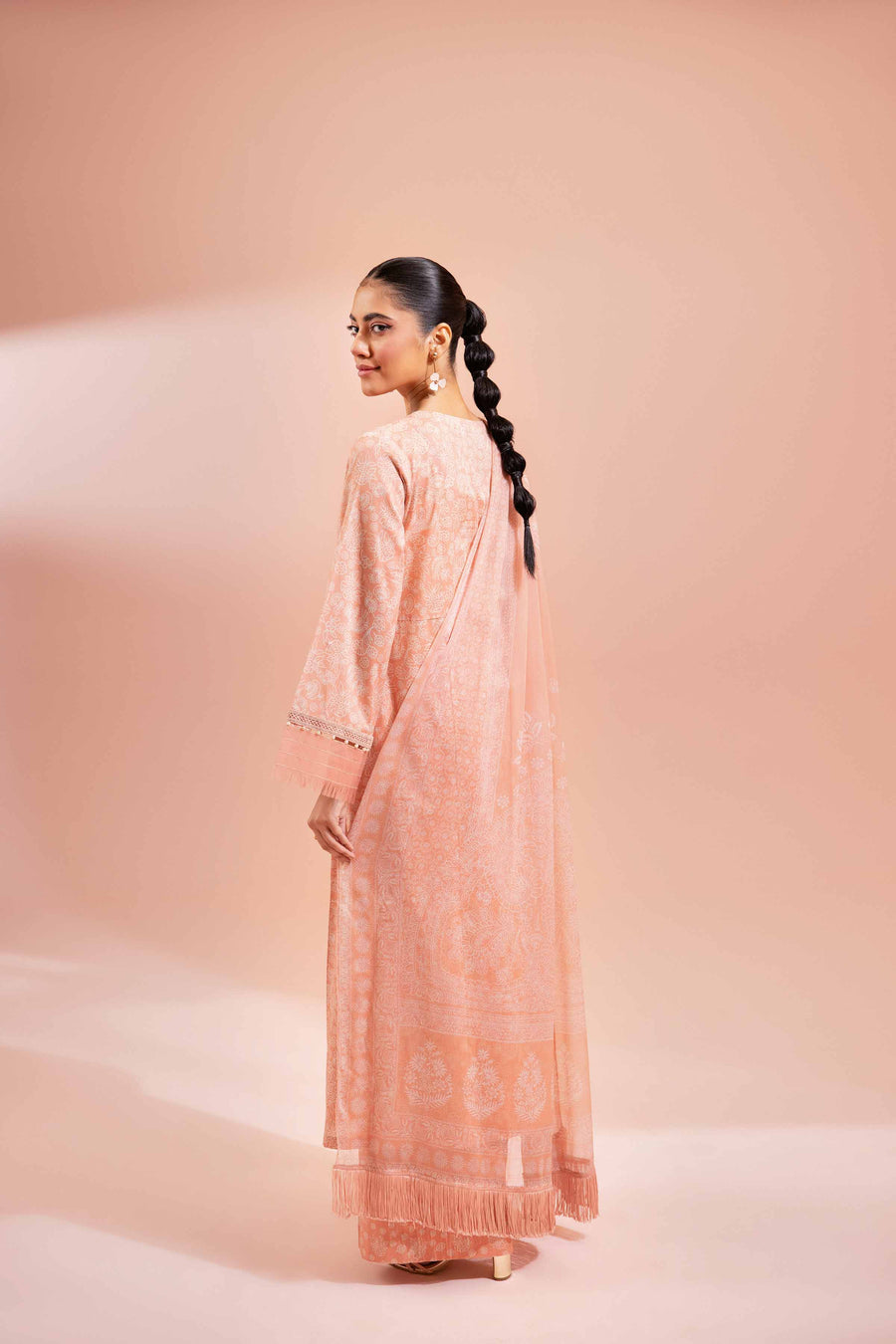 Nishat Festive Eid Printed Lawn Unstitched 3Pc Suit - 42401480