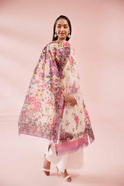 Nishat Festive Eid Printed Lawn Unstitched 3Pc Suit - 42401495