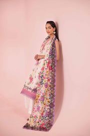 Nishat Festive Eid Printed Lawn Unstitched 3Pc Suit - 42401495