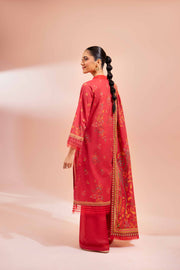Nishat Festive Eid Printed Lawn Unstitched 3Pc Suit - 42401496