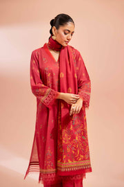 Nishat Festive Eid Printed Lawn Unstitched 3Pc Suit - 42401496