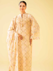 Nishat Festive Eid Digital Printed Jacquard Unstitched 3Pc Suit - 42401556
