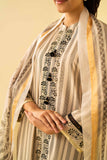 Nishat Festive Eid Embroidered Lawn Unstitched 3Pc Suit - 42401558