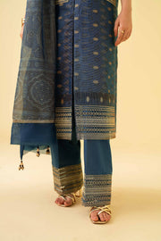 Nishat Festive Eid Embroidered Lawn Unstitched 3Pc Suit - 42401561