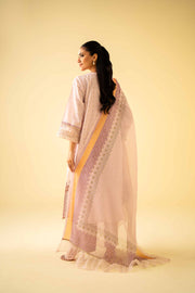 Nishat Festive Eid Embroidered Lawn Unstitched 3Pc Suit - 42401566