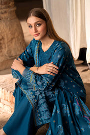 Nishat Summer Unstitched Embroidered Lawn 3Pc Suit - 42401890