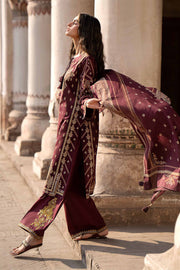Nishat Summer Unstitched Embroidered Lawn 3Pc Suit - 42401891