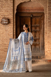 Nishat Summer Unstitched Embroidered Lawn 3Pc Suit - 42401894