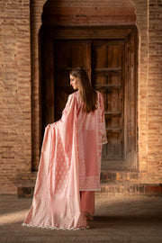 Nishat Summer Unstitched Embroidered Lawn 3Pc Suit - 42401895