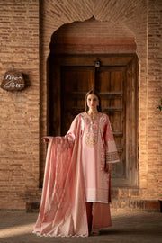 Nishat Summer Unstitched Embroidered Lawn 3Pc Suit - 42401895