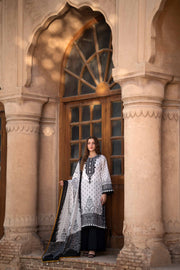 Nishat Summer Unstitched Embroidered Lawn 3Pc Suit - 42401896
