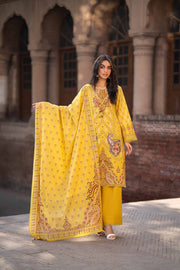 Nishat Summer Unstitched Embroidered Lawn 3Pc Suit - 42401898