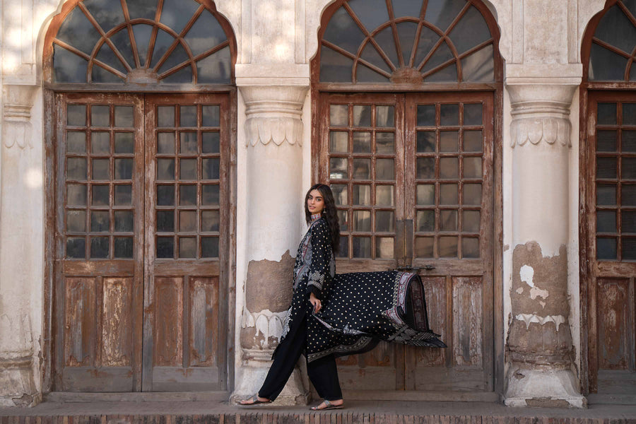 Nishat Summer Unstitched Embroidered Lawn 3Pc Suit - 42401903
