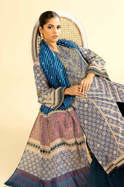 Nishat Festive Eid Embroidered Lawn Unstitched 3Pc Suit - 42401905