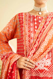 Nishat Festive Eid Embroidered Lawn Unstitched 3Pc Suit - 42401908
