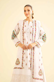 Nishat Festive Eid Embroidered Lawn Unstitched 3Pc Suit - 42401912