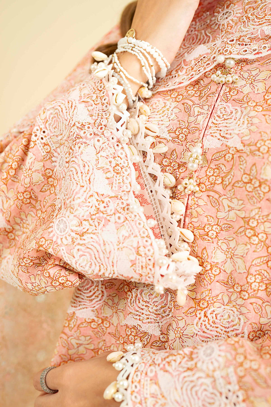 Nishat Festive Eid Embroidered Cambric Unstitched 3Pc Suit - 42401920