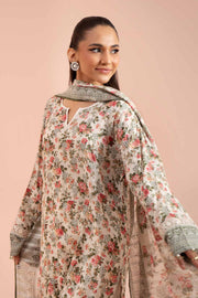 Nishat Fall Fantasy Printed Lawn Unstitched 3Pc Suit - 42402101