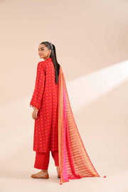 Nishat Fall Fantasy Printed Lawn Unstitched 3Pc Suit - 42402102