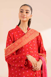 Nishat Fall Fantasy Printed Lawn Unstitched 3Pc Suit - 42402102