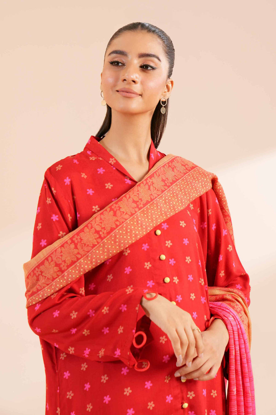 Nishat Fall Fantasy Printed Lawn Unstitched 3Pc Suit - 42402102