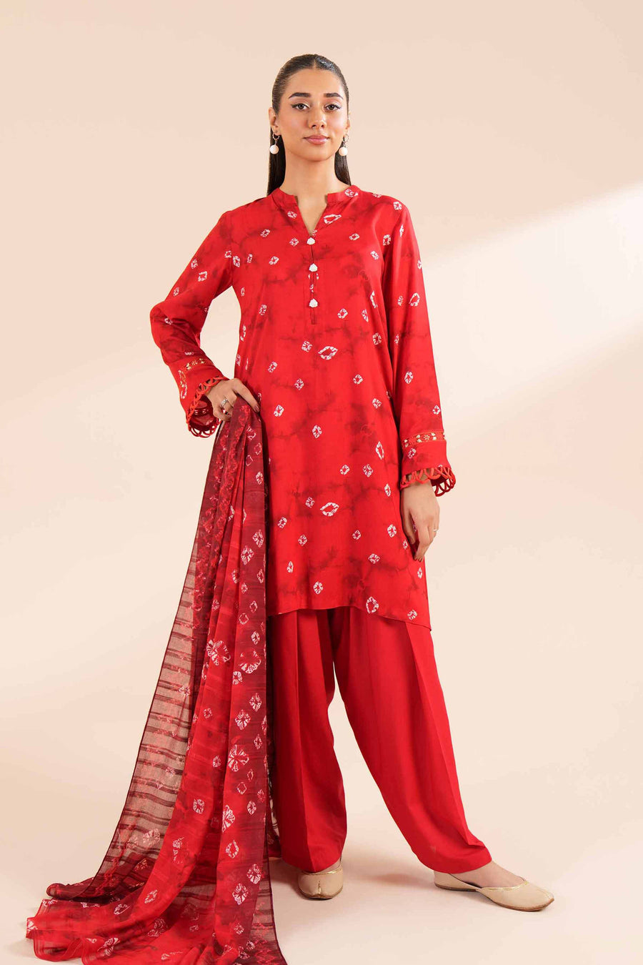 Nishat Fall Fantasy Printed Lawn Unstitched 3Pc Suit - 42402104