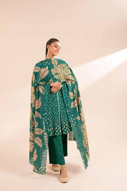 Nishat Fall Fantasy Printed Lawn Unstitched 3Pc Suit - 42402106