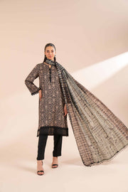 Nishat Fall Fantasy Printed Lawn Unstitched 3Pc Suit - 42402112