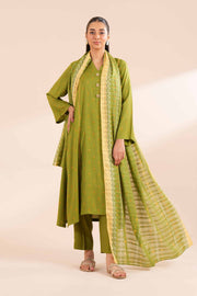 Nishat Fall Fantasy Printed Lawn Unstitched 3Pc Suit - 42402113