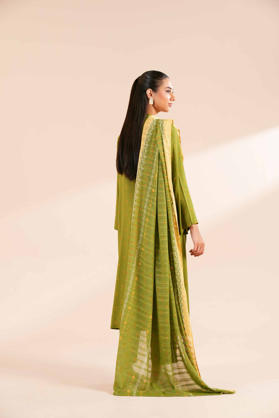 Nishat Fall Fantasy Printed Lawn Unstitched 3Pc Suit - 42402113