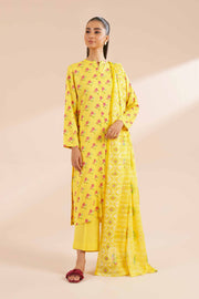 Nishat Fall Fantasy Printed Lawn Unstitched 3Pc Suit - 42402117