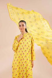 Nishat Fall Fantasy Printed Lawn Unstitched 3Pc Suit - 42402117