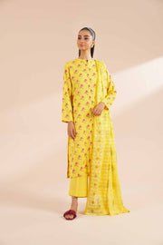 Nishat Fall Fantasy Printed Lawn Unstitched 3Pc Suit - 42402117