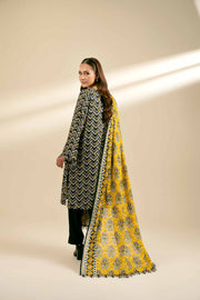 Nishat Fall Fantasy Printed Lawn Unstitched 3Pc Suit - 42402118