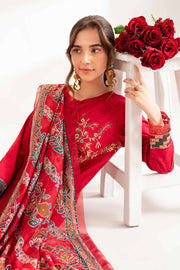 Nishat Fall Fantasy Embroidered Cambric Unstitched 3Pc Suit - 42402136