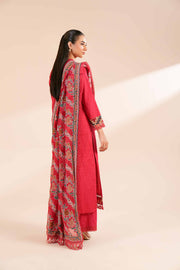 Nishat Fall Fantasy Embroidered Cambric Unstitched 3Pc Suit - 42402136