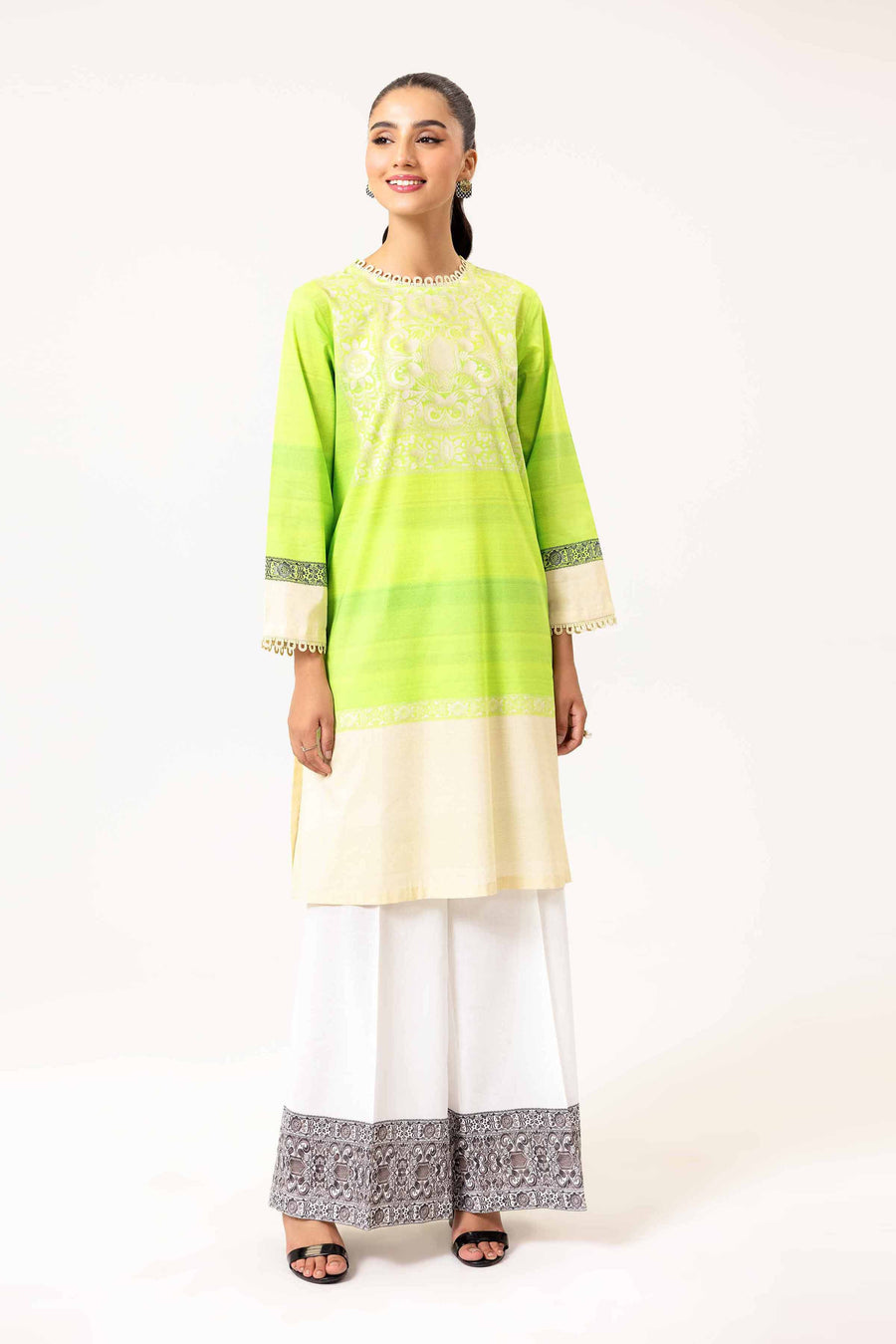 Nishat Fall Fantasy Printed Cambric Unstitched 2Pc Suit - 42402146