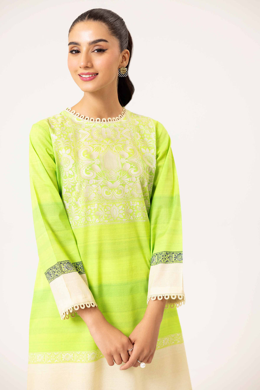 Nishat Fall Fantasy Printed Cambric Unstitched 2Pc Suit - 42402146