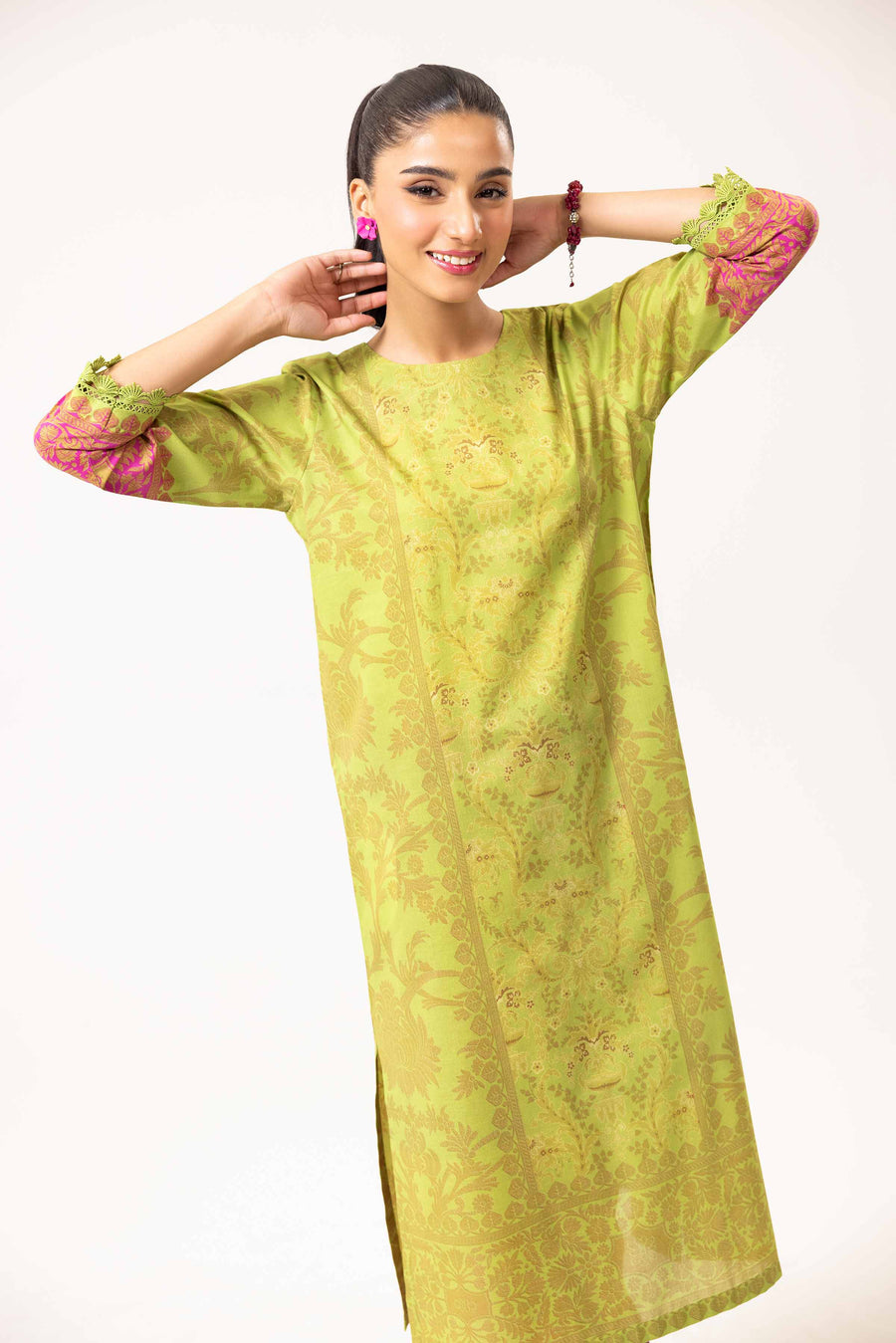Nishat Fall Fantasy Printed Cambric Unstitched 2Pc Suit - 42402148
