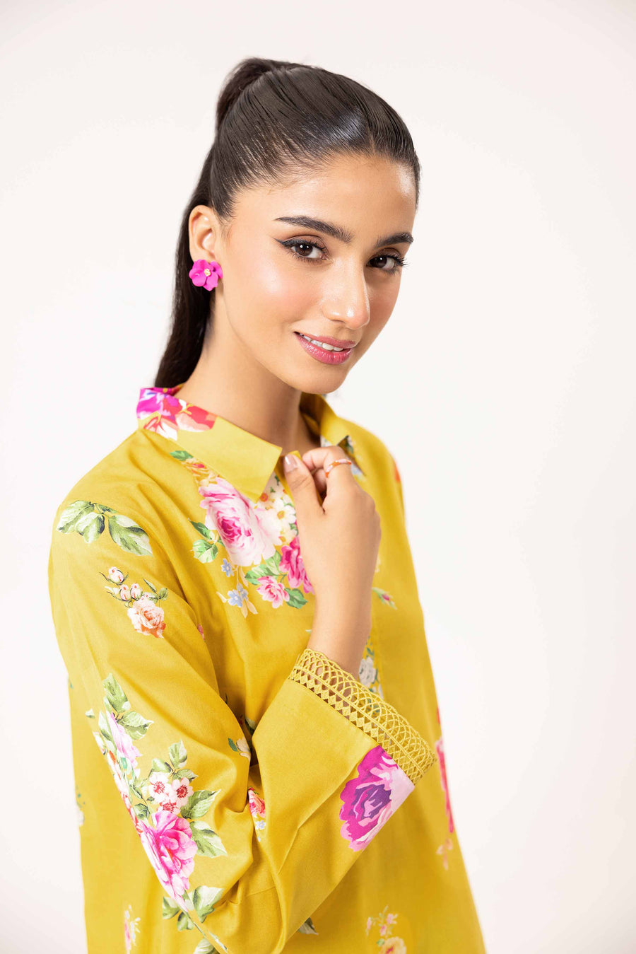 Nishat Fall Fantasy Printed Cambric Unstitched 2Pc Suit - 42402150