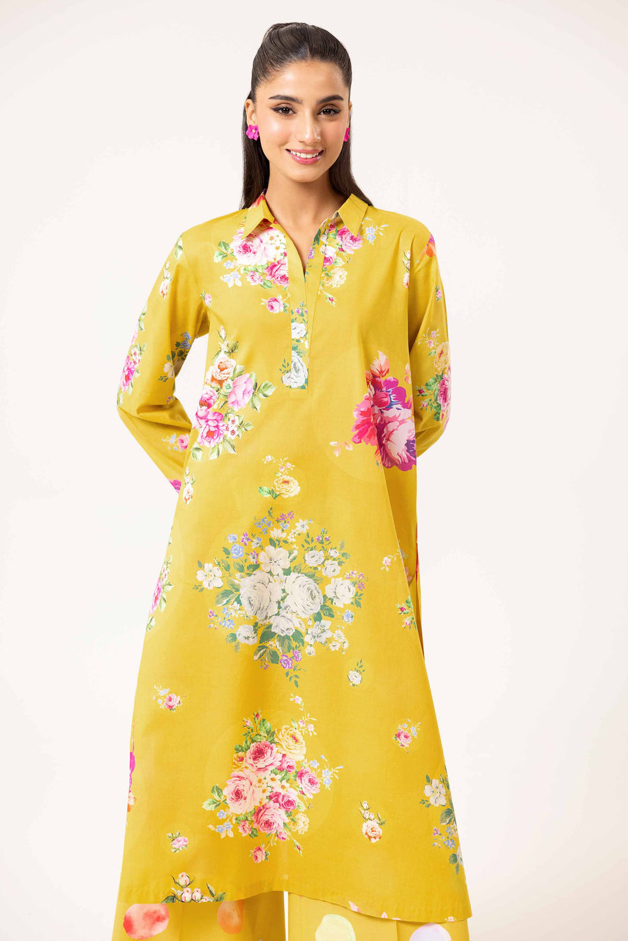 Nishat Fall Fantasy Printed Cambric Unstitched 2Pc Suit - 42402150