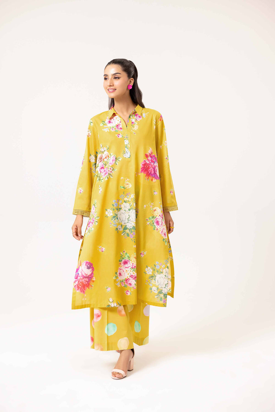 Nishat Fall Fantasy Printed Cambric Unstitched 2Pc Suit - 42402150