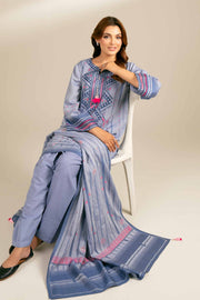 Nishat Fall Fantasy Embroidered Jacquard Unstitched 2Pc Suit - 42402159