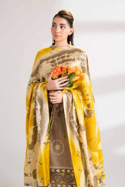 Nishat Fall Fantasy Embroidered Satin Unstitched 3Pc Suit - 42402176