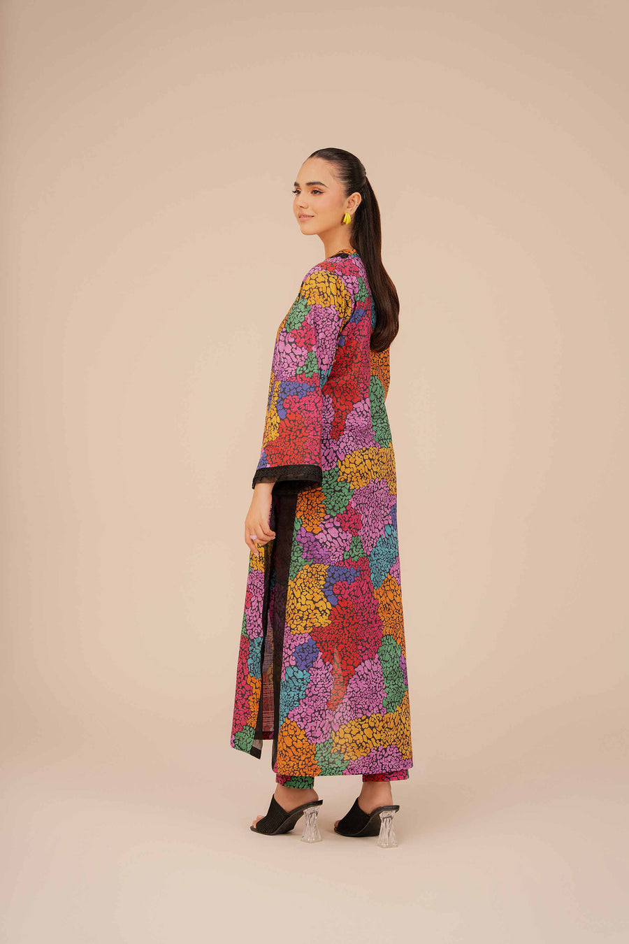 Nishat Festive Eid Digital Printed Lawn Unstitched 1Pc Shirt - 42403286