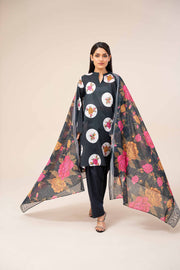 Nishat Festive Eid Printed Lawn Unstitched 3Pc Suit - 42403289